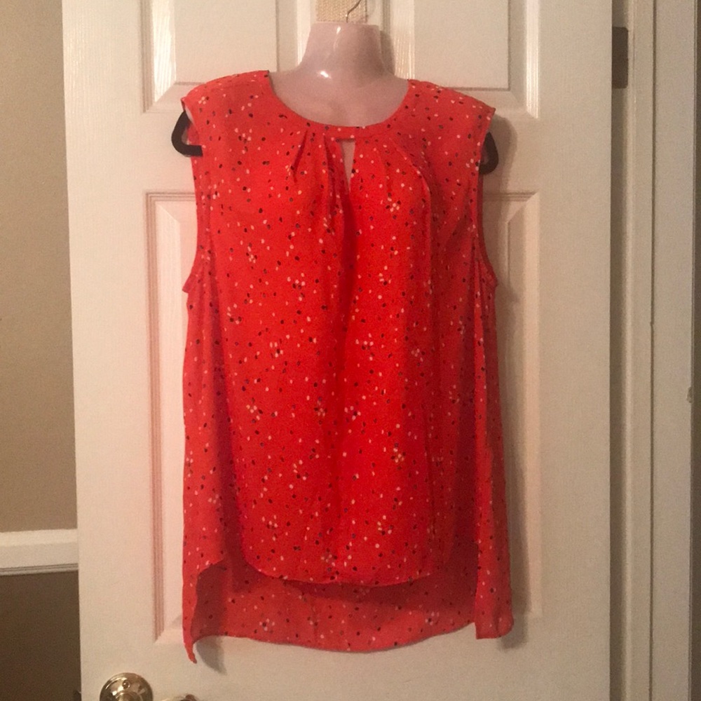 CECE from Nordstrom szXL BLOUSE HIGH LOW